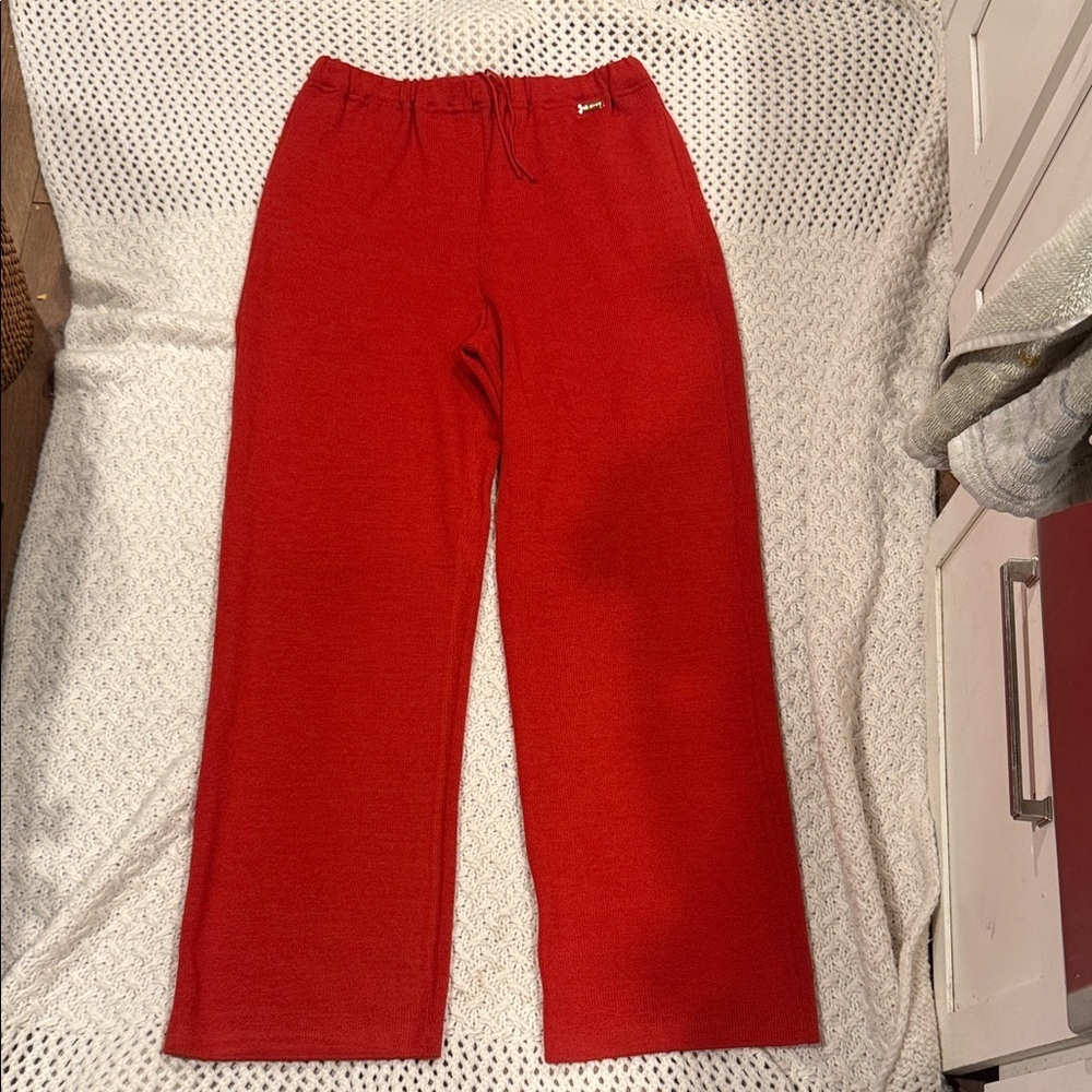 ST.JOHN SPORT BY MARIE GRAY WOMENS MEDIUM RED 80%WOOL